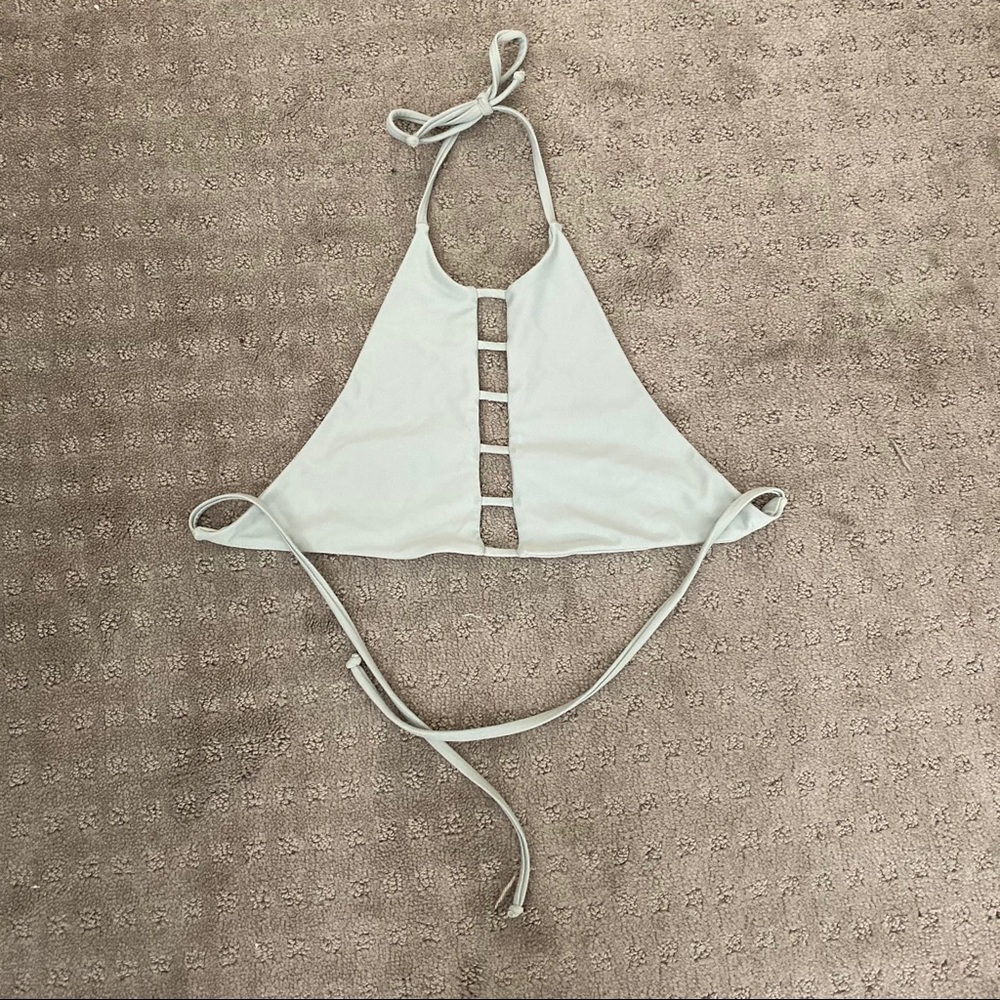 High Neck Ladder Bikini Top